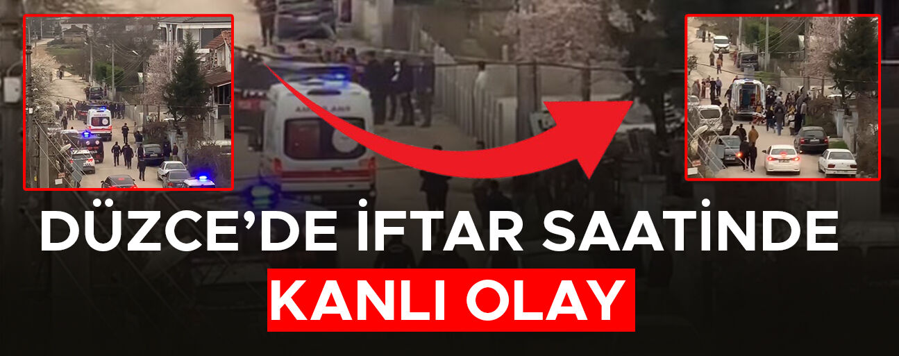 TARTIŞMA SİLAHLI KAVGAYA DÖNÜŞTÜ: 1 YARALI