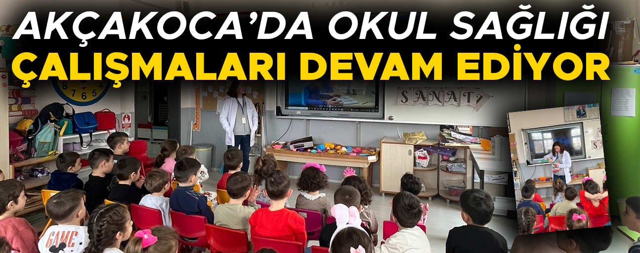 OKULLARDA SAĞLIK EĞİTİMLERİ GERÇEKLEŞTİRİLDİ
