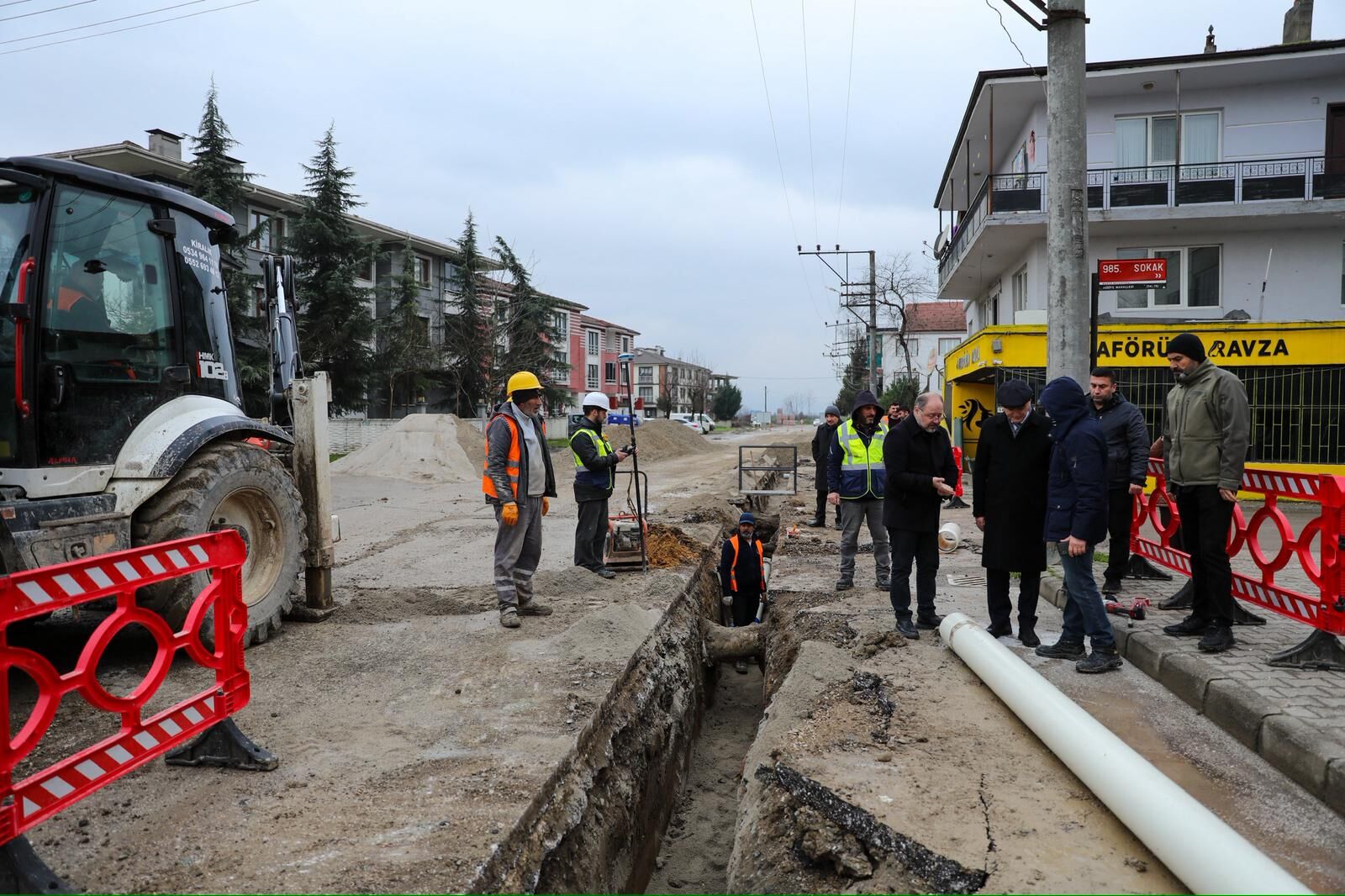 Şehir Şebekesi Yenileme Projesi Başladı (6)