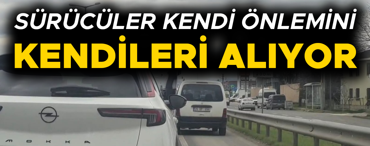 TIR VE KAMYON SÜRÜCÜLERİ ŞERİDİNİ KAPATAN SÜRÜCÜLERE İZİN VERMİYOR