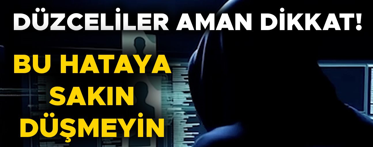 EMNİYETTEN VATANDAŞLARA UYARI GELDİ