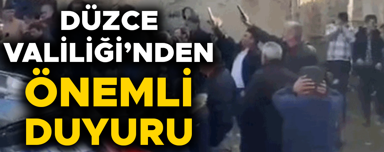 BUNDAN SONRA KUTLAMALARDA SİLAHLA HAVAYA ATEŞ AÇANLAR YANDI