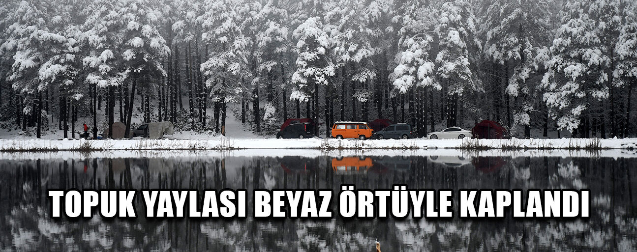 KAR MANZARASI KARTPOSTALLIK GÖRÜNTÜLER OLUŞTURDU