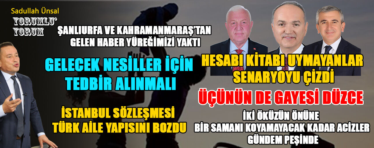 AİLE ÇÖKERSE DEVLET ÇÖKER