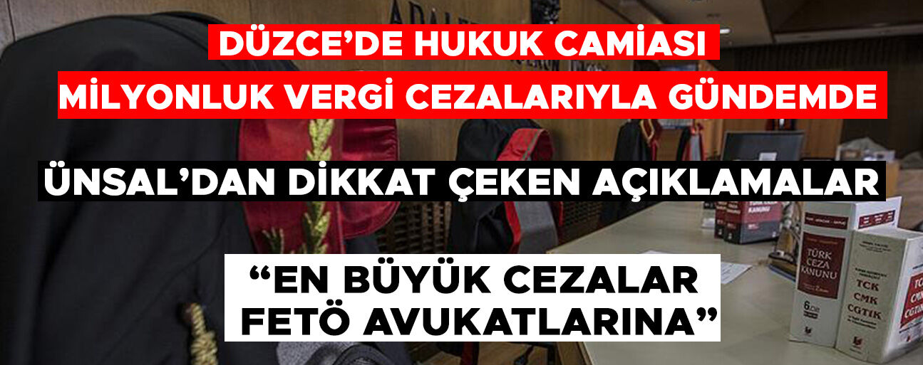 “FETÖ'NUN MÜDAFİLERİ DEVLETE VERGİ DAHİ VERMİYORLAR”