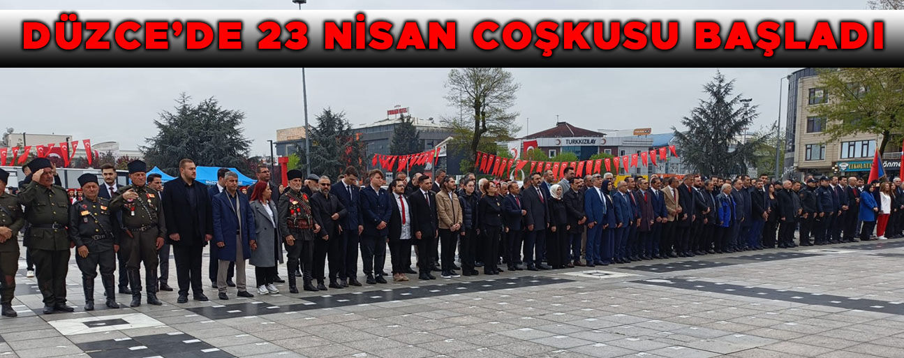 İLK TÖREN ANITPARK MEYDANI’NDA DÜZENLENDİ