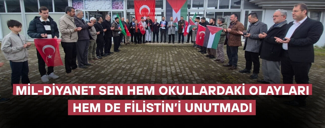 DİN GÖREVLİLERİ ÖĞRENCİLER İÇİN DUA ETTİ