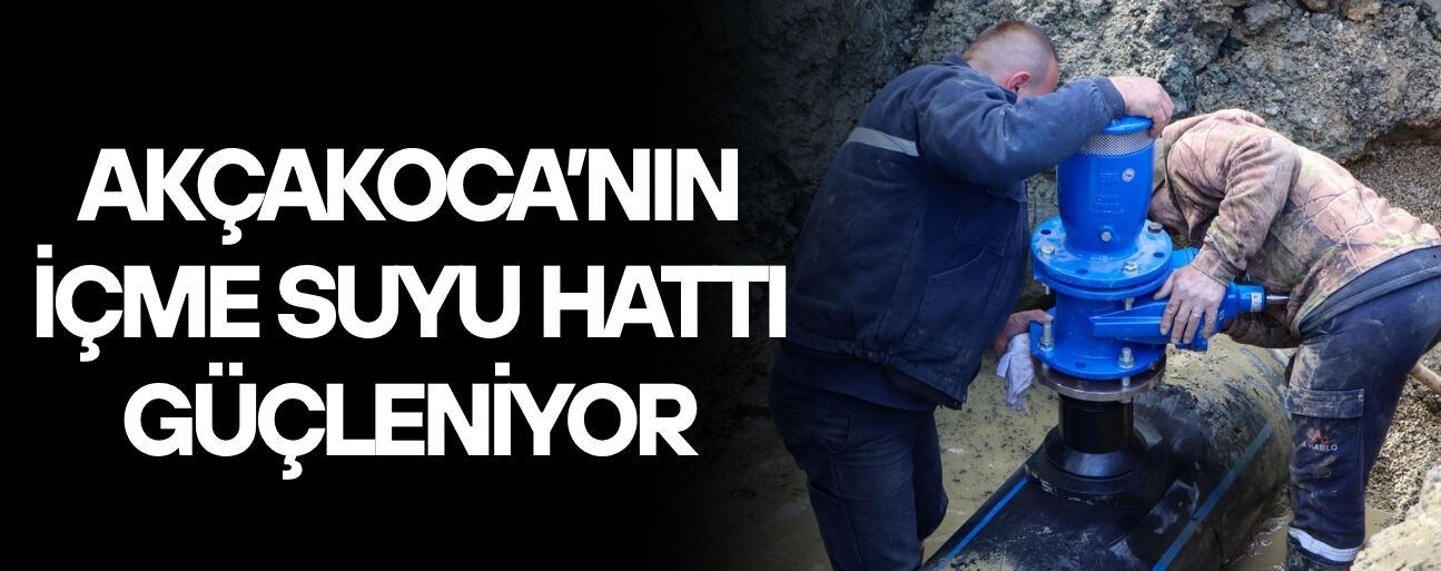 BAŞKAN ALBAYRAK: İÇME SUYU ALTYAPISINI GÜVENLİ VE SAĞLIKLI HALE GETİRİYORUZ