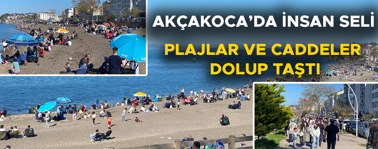 GÜZEL HAVAYI FIRSAT BİLENLER SAHİLLERE AKIN ETTİ