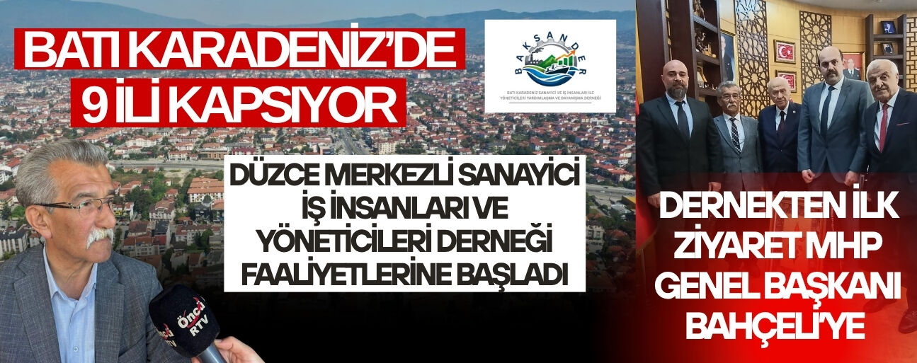 DERNEK BAŞKANI SURAT: “BATI KARADENİZ BÖLGESİNDEKİ VARLIĞIMIZI HERKESE HİSSETTİRECEĞİZ”