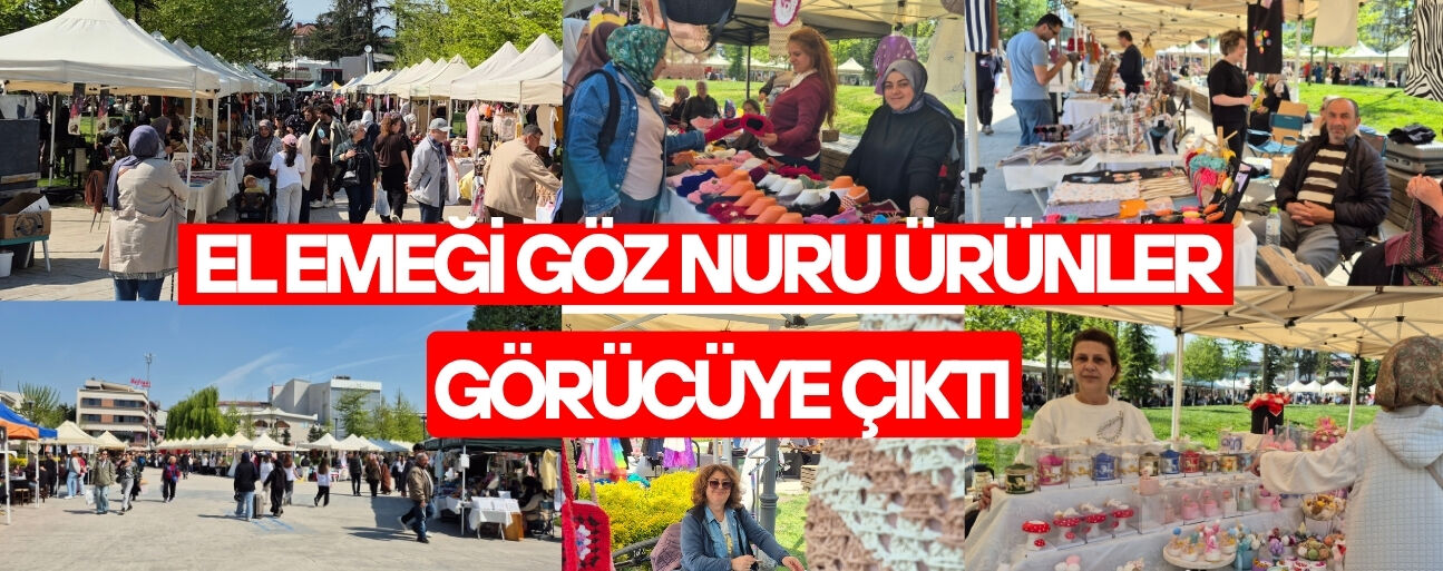 SANAT SOKAĞI VE EMEK PAZARI KAPILARINI AÇTI