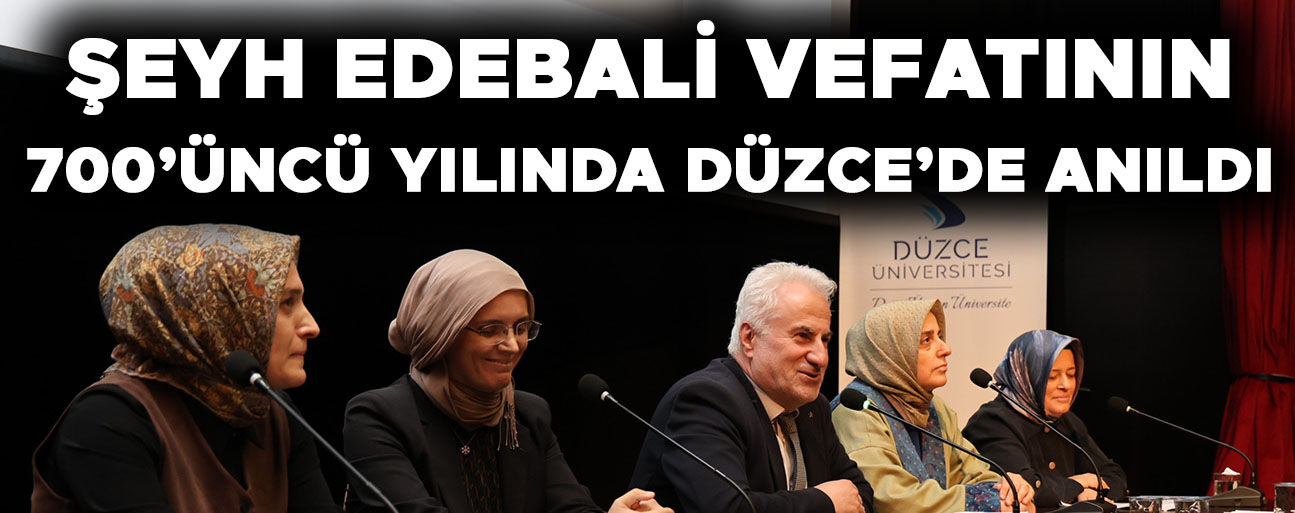 DÜZCE ÜNİVERSİTESİ’NDE PANEL DÜZENLENDİ