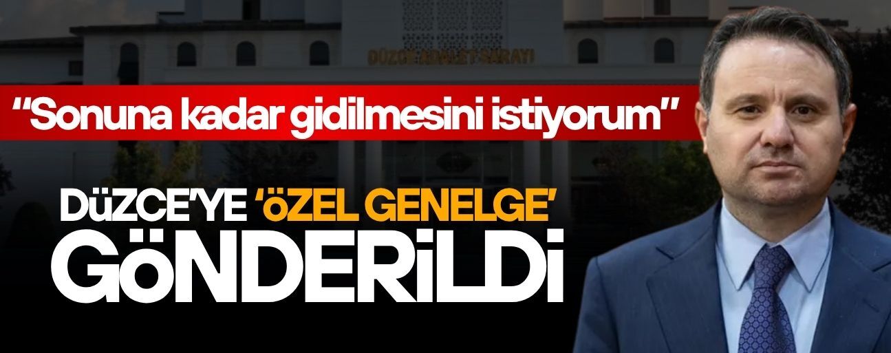 GÜRLEK: SONUNA KADAR GİDİLMESİNİ İSİYORUM