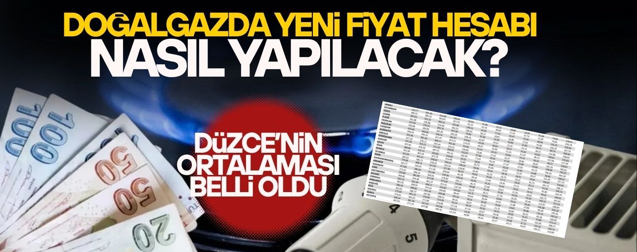 DÜZCE’DE AYLIK ORTALAMA TÜKETİM MİKTARI BELLİ OLDU