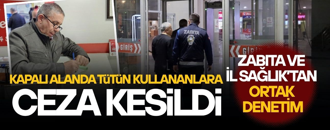 TERMİNALDE DENETİM YAPILDI