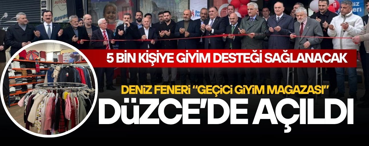 DÜZCE’DE BİNLERCE KIYAFET İHTİYAÇ SAHİPLERİNE ULAŞTIRILACAK
