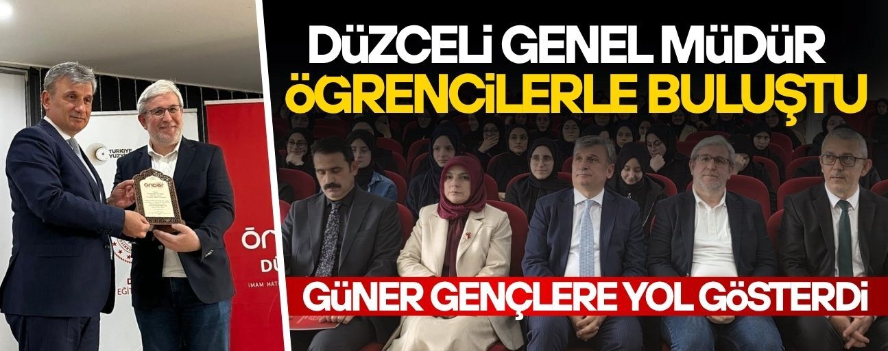 İMAM HATİPLİ GENÇLERE TECRÜBELERİNİ AKTARDI