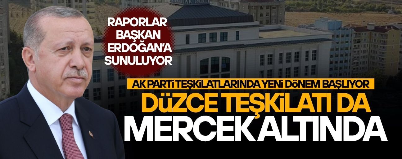 AK PARTİ'DE DEĞİŞİM BAŞLIYOR, SAHADA KARŞILIĞI OLMAYAN GİDECEK!