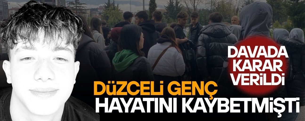 DÜZCELİ GENCİN YUMRUKLA ÖLÜMÜNE YOL AÇAN 2 SANIĞA 7’ŞER YIL HAPİS