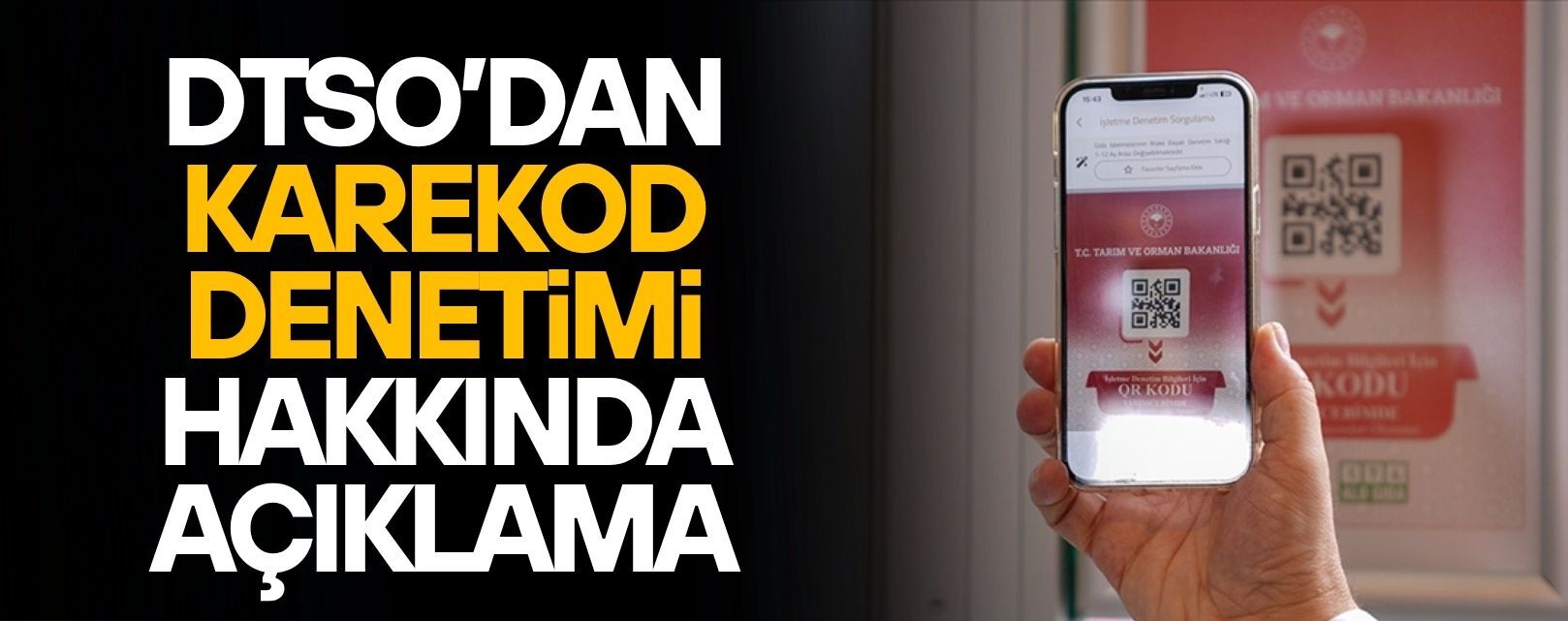 BAZI İŞLETMELERDE KAREKODUN BULUNMADIĞI TESPİT EDİLDİ