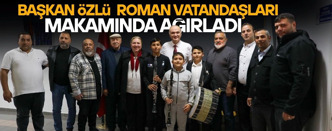 KÜÇÜK MÜZİSYENLERE BAŞKAN ÖZLÜ’DEN DESTEK SÖZÜ