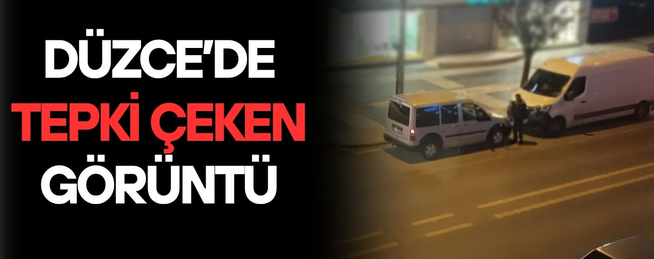 KİMSEYE ALDIRIŞ ETMEDİ, SOKAK ORTASINDA İDRARINI YAPTI