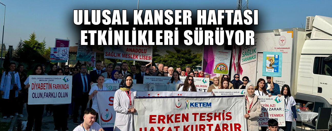 ÇİLİMLİ’DE FARKINDALIK YÜRÜYÜŞÜ DÜZENLENDİ