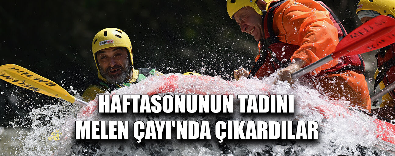 MACERASEVERLER DÜZCE’DE RAFTİNG YAPTI