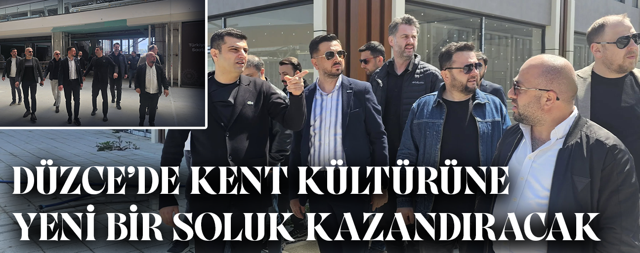 MÜSİAD DÜZCE ŞUBESİ ÜYELERİ DMALL AVM PROJESİNİ İNCELEDİ