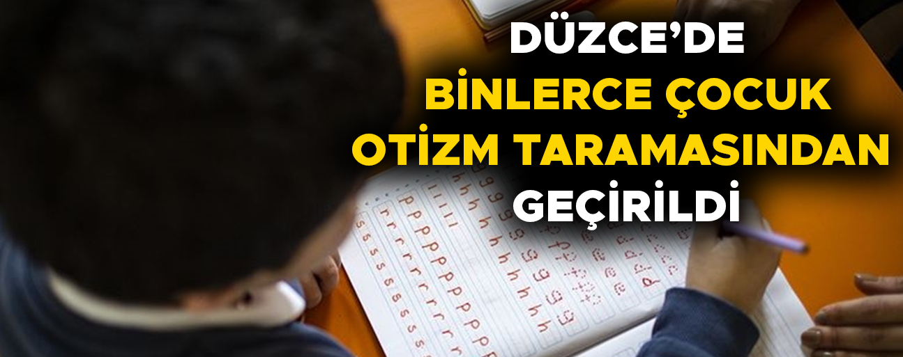OTİZMLİ ÇOCUKLAR DÜZCE’DEKİ ‘ÇÖZGEM’ SAYESİNDE SOSYAL HAYATA BAĞLANIYOR