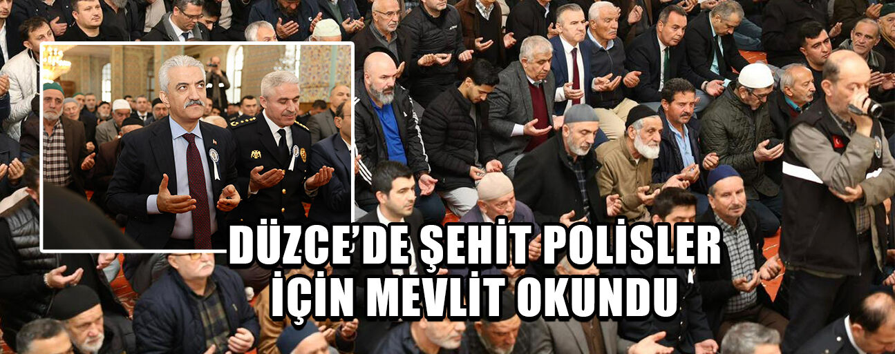 VALİ MAKAS, ŞEHİTLER İÇİN DUA ETTİ