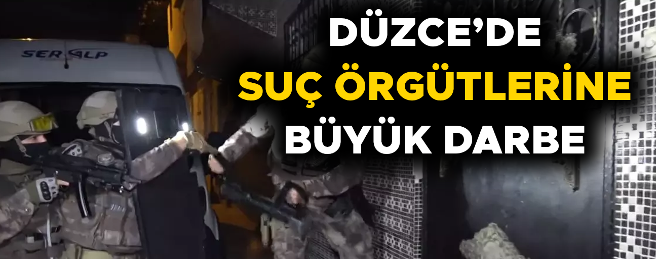 ÇOK SAYIDA KİŞİ GÖZALTINA ALINDI