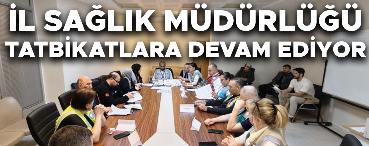 MASA BAŞI EĞİTİM TATBİKATI GERÇEKLEŞTİRİLDİ