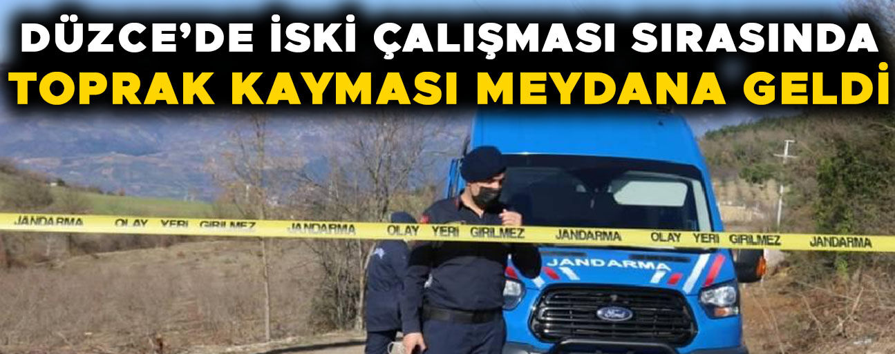 BİR İŞÇİ TOPRAK ALTINDA KALDI