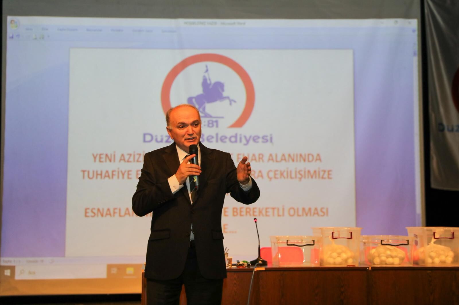 Tuhafiyeciler Pazaryeri Kura Çekiliş Töreni (5)