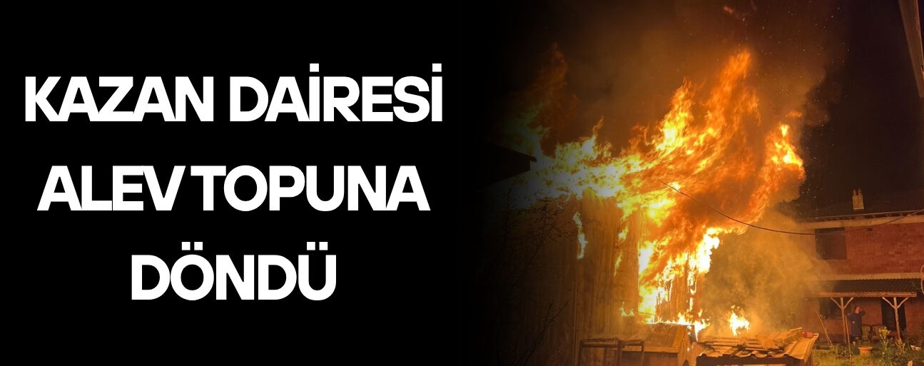 OTLUOĞLU MAHALLESİNDE KORKUTAN YANGIN