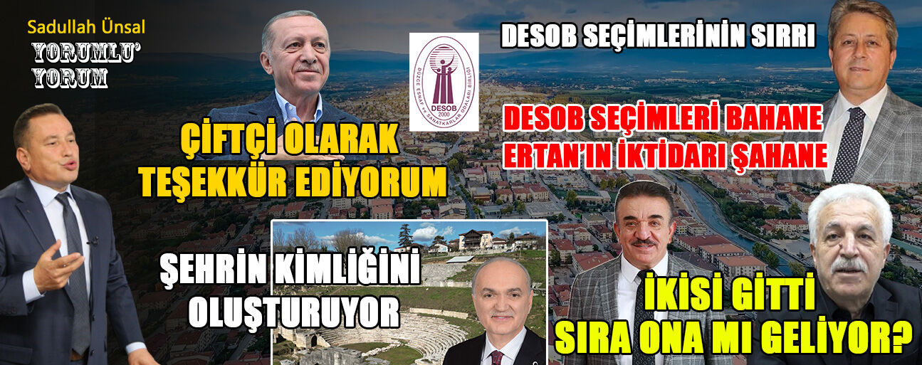 DÜZCE’Yİ FARUK ÖZLÜ YÖNETECEK SİZ DEĞİL!