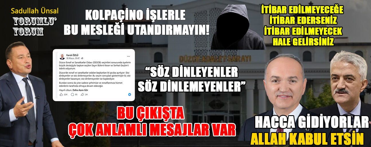 DEVLET NOT EDER, ACELE ETMEZ!