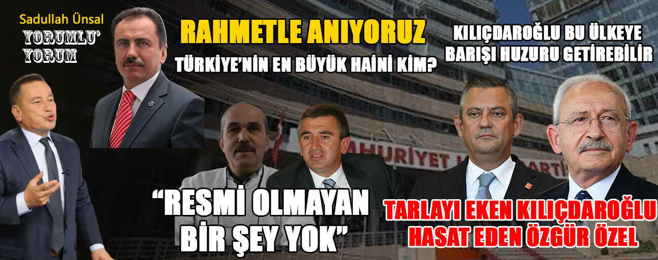 BU KAVGANIN KAZANANI TÜRKİYE OLSUN