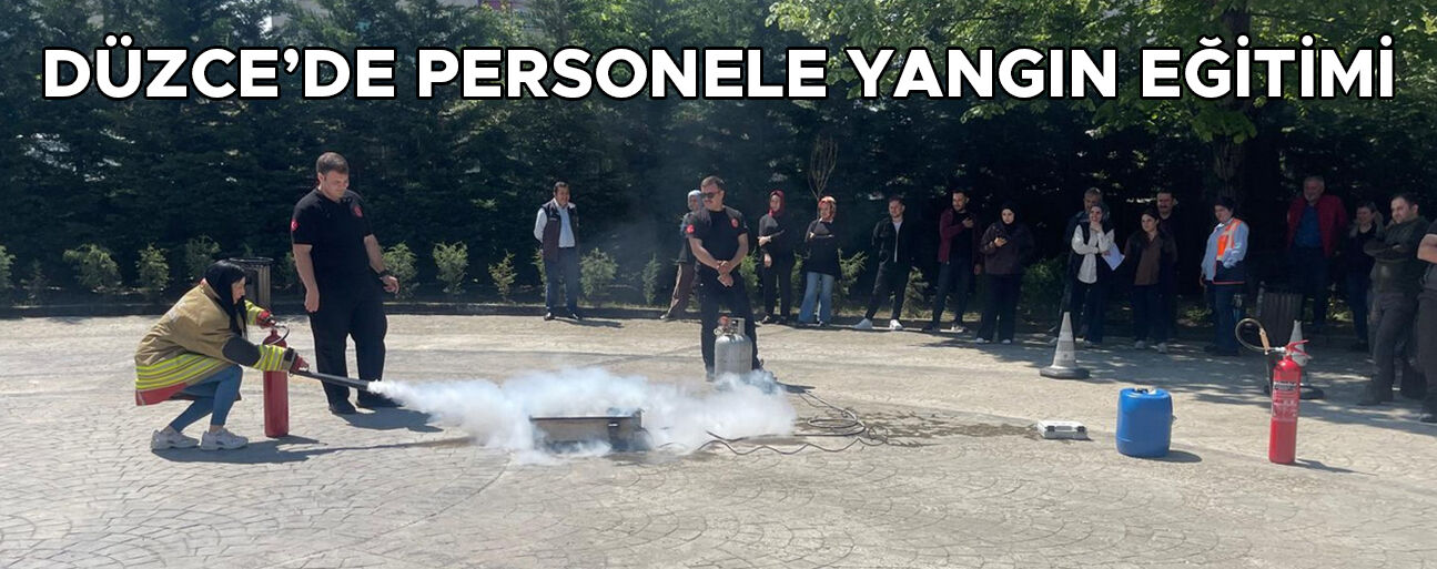ORMAN İŞLETME PERSONELİ YANGINLARA KARŞI BİLİNÇLENDİRİLDİ