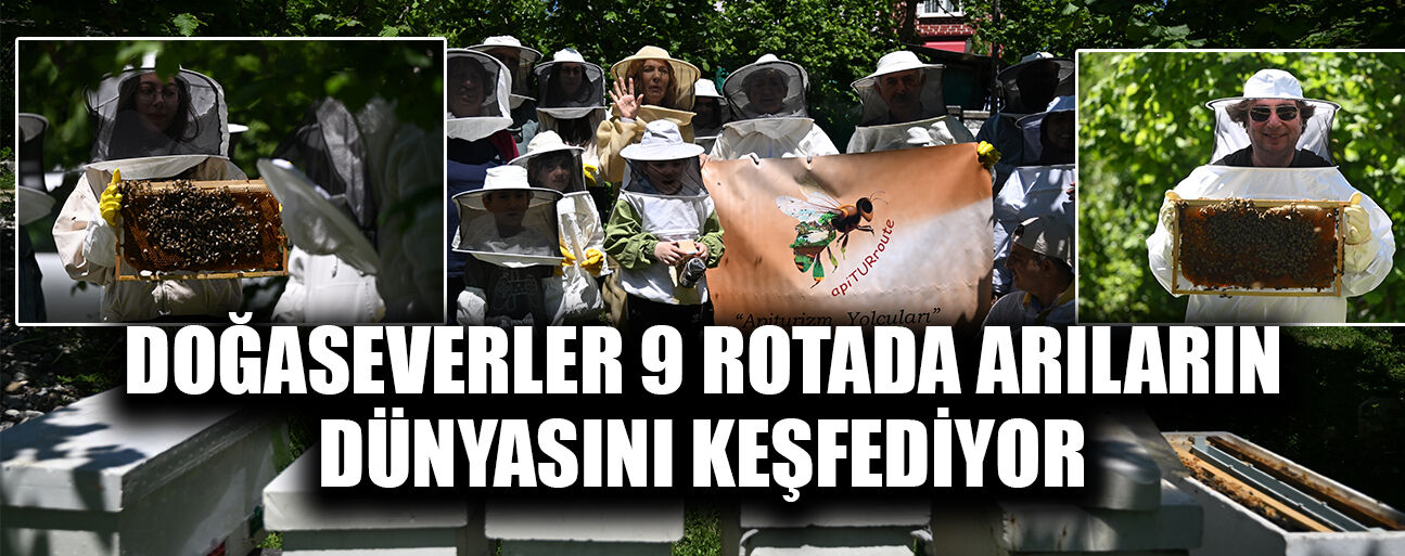 ARICILIĞIN İNCELİKLERİNİ ÖĞRENİYORLAR