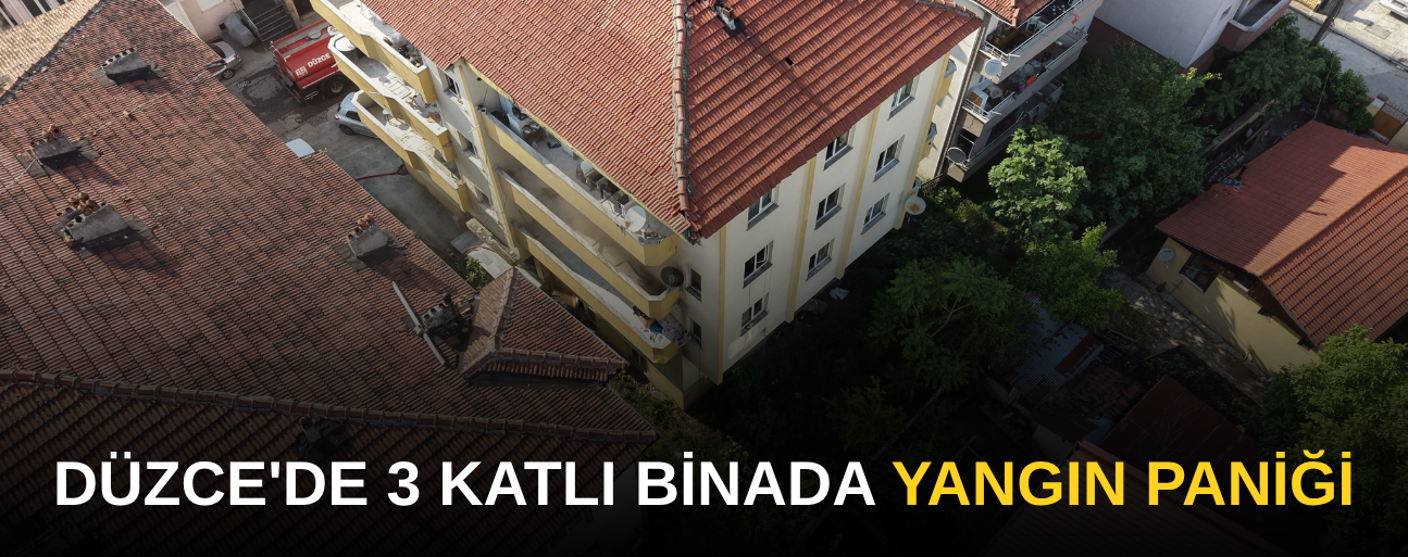 BOŞ DAİREDE MADDİ HASAR MEYDANA GELDİ