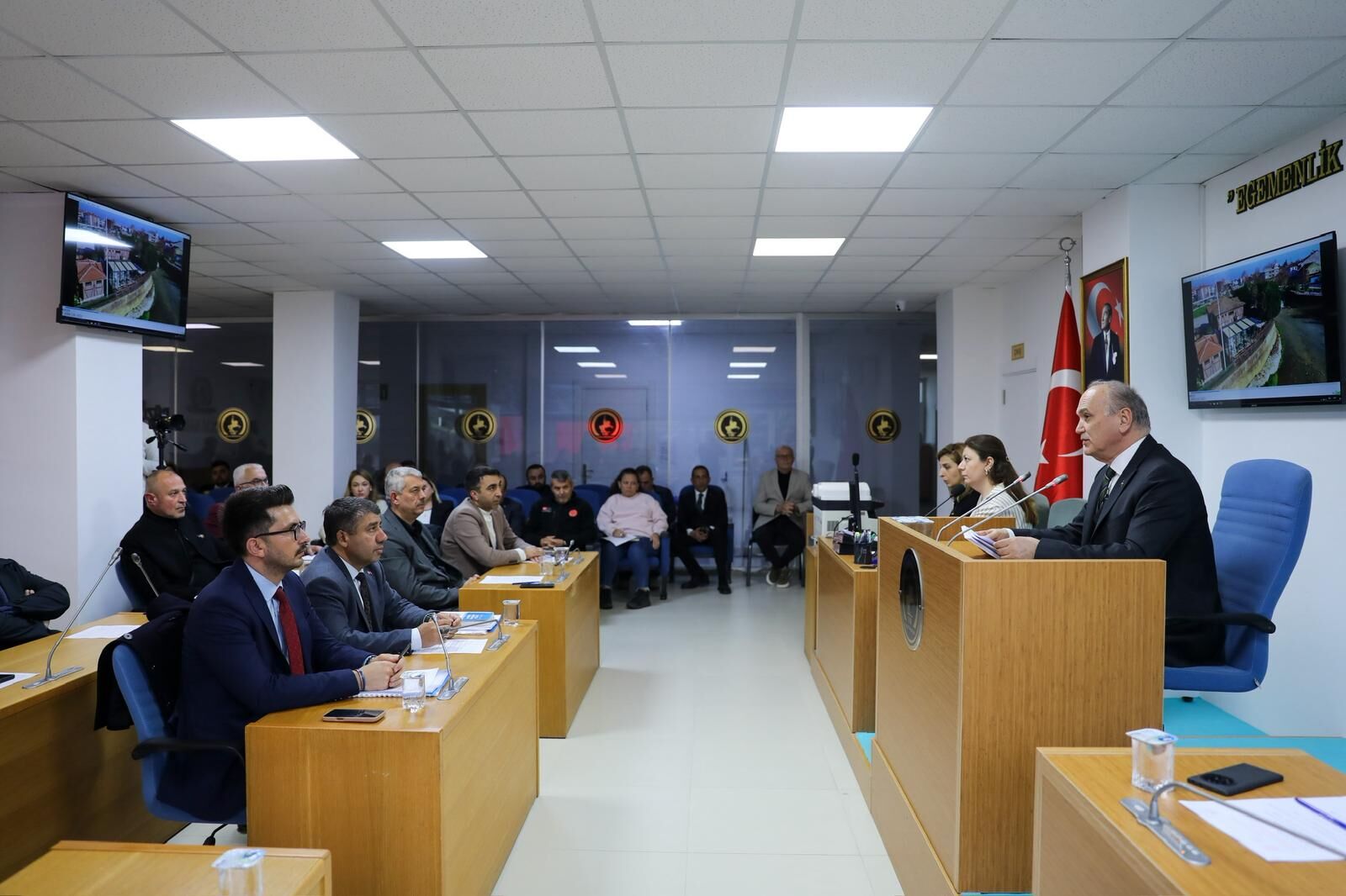 Başkan Özlü Meclise Hitap (4)
