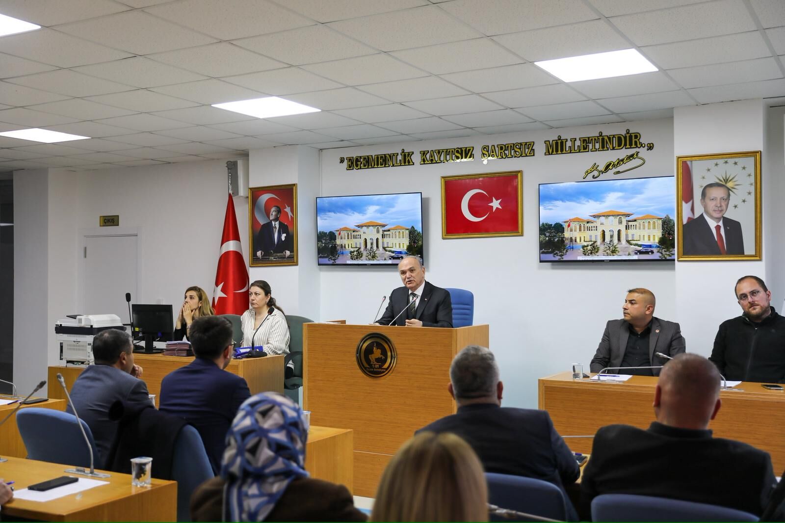 Başkan Özlü Meclise Hitap (6)
