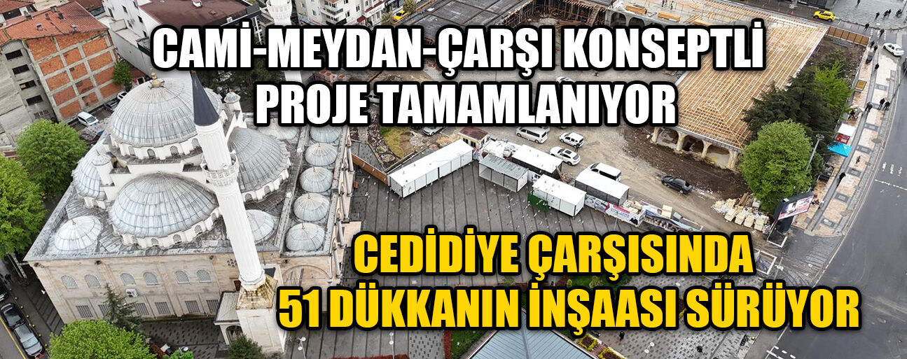 BAŞKAN ÖZLÜ: “ŞEHRİMİZİN SEMBOL ESERLERİNDEN BİRİ OLACAK”