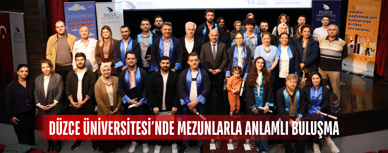 ‘’MEZUNİYET BİR SON DEĞİL, BİR BAĞDIR’’