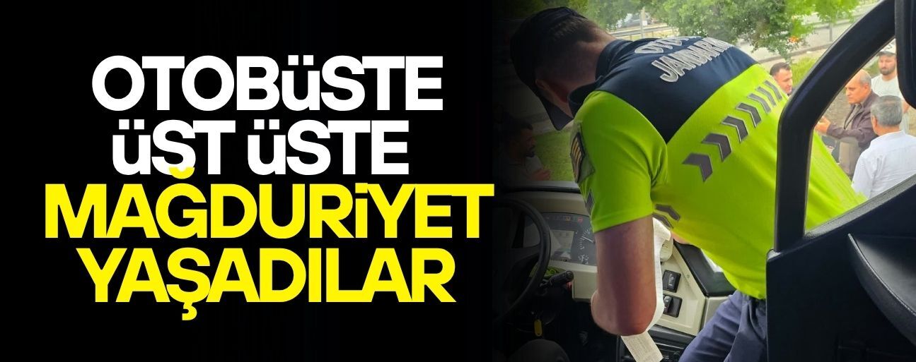 YOLCULAR ŞOFÖRÜ UYANDIRDI, DÜZCE JANDARMASI DEVREYE GİRDİ
