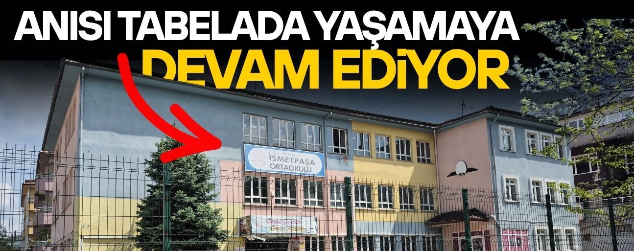 ANISI TABELADA YAŞAMAYA DEVAM EDİYOR