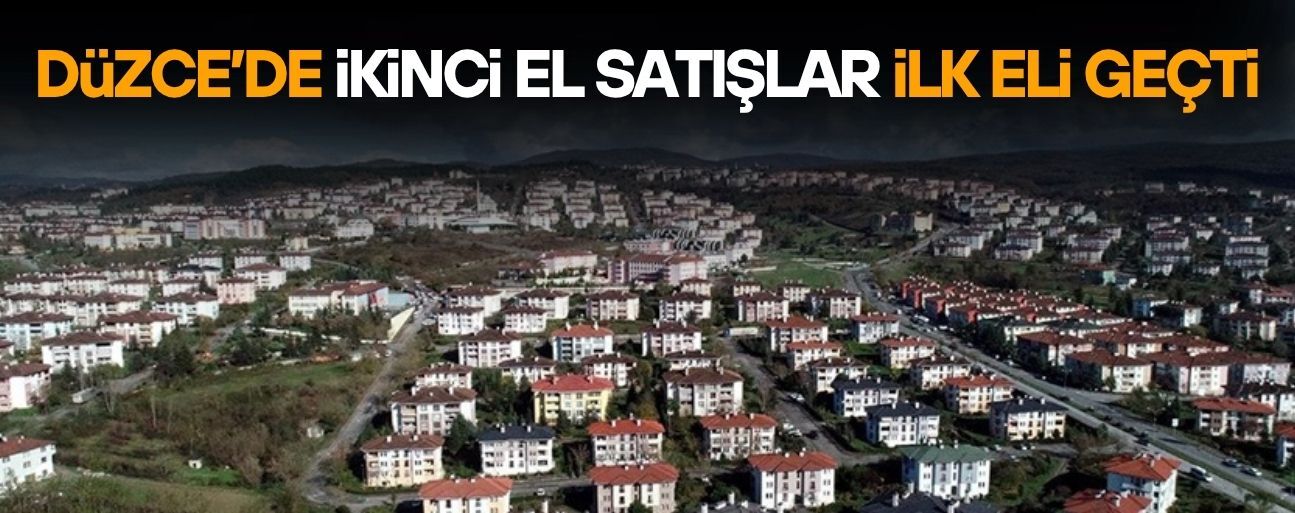 KONUT VE İŞYERİ SATIŞ SAYILARI AÇIKLANDI
