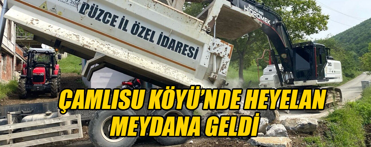 EKİPLER BÖLGEDE ÇALIŞMA BAŞLATTI